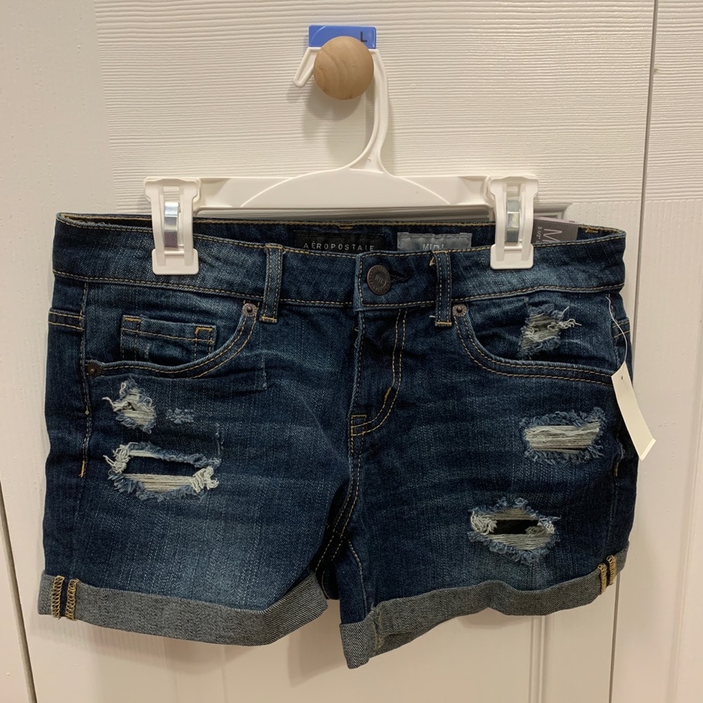 aeropostale jean shorts